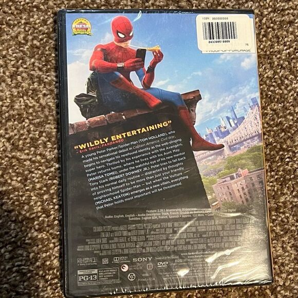 😊 3/$30
NEW Spiderman Homecoming dvd movie NEW IN PACKAGE - Picture 6 of 9